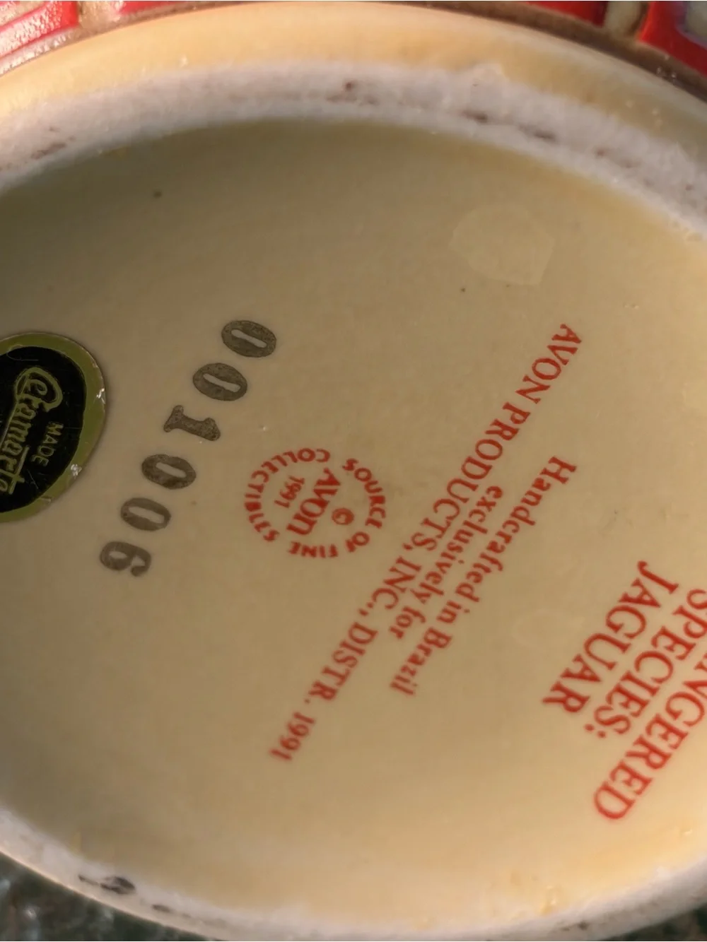 Avon branded ceramic